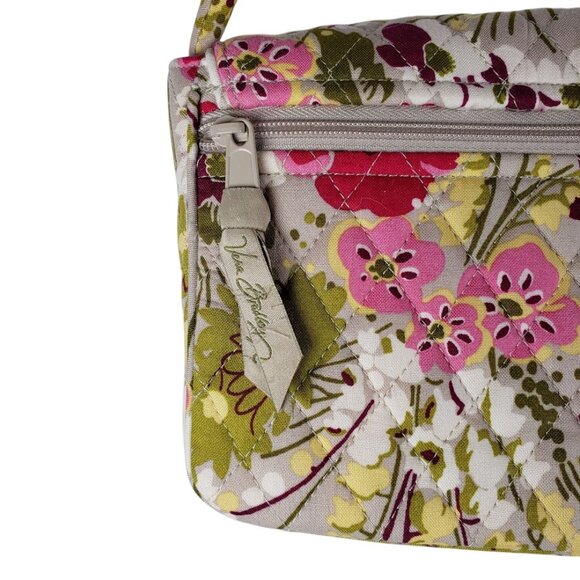 Vera Bradley Purse Make Me Blush Knot Jut a Clutch Handbag Quilted Cotton - Picture 4 of 9